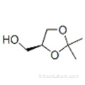 (S) - (+) - 2,2-diméthyl-1,3-dioxolane-4-méthanol CAS 22323-82-6